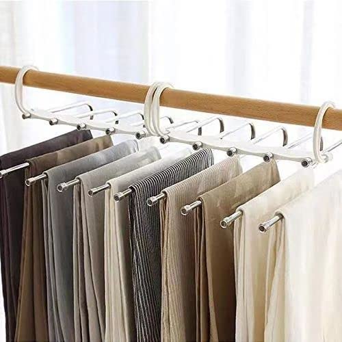 5 in 1 Pant rack shelves  ( Pack of 3)