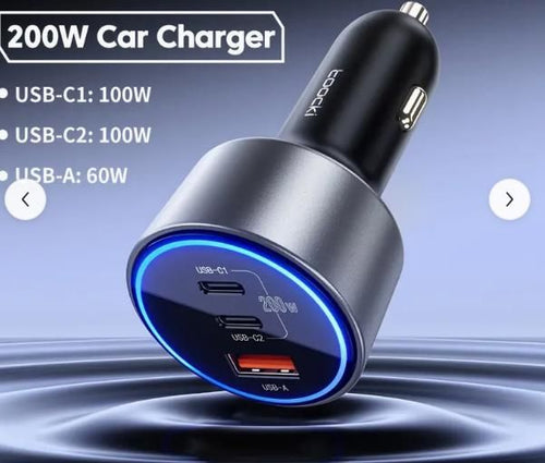 4 in 1 Multi Pin Car Charging Cable
