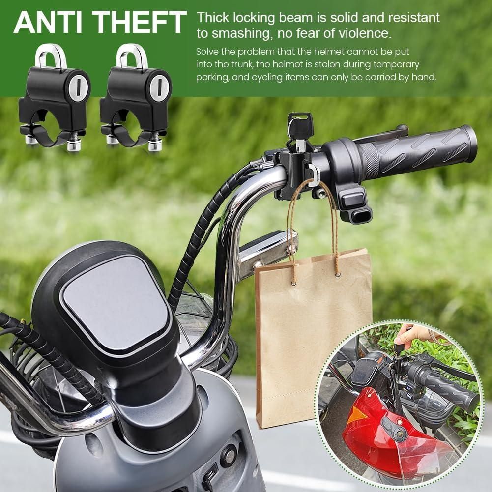 Anti-Theft Helmet Security Lock