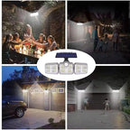 Solar Wall Lights Outdoor Home Waterproof Compound Wall Motion Sensor Garden Lamp for Driveway, Patio, Porch and Courtyard